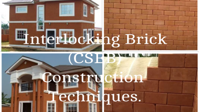 Photo of Interlocking Brick(CSEB) Construction Techniques.