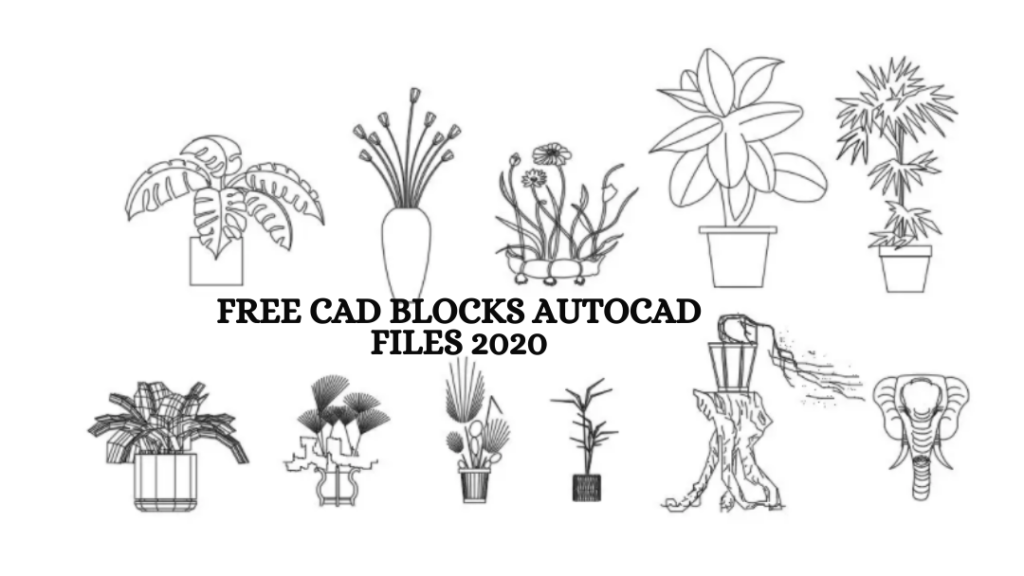 Free CAD Blocks Autocad files 2020